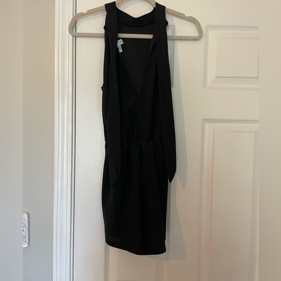 Black sparkle romper - Picture 3 of 3